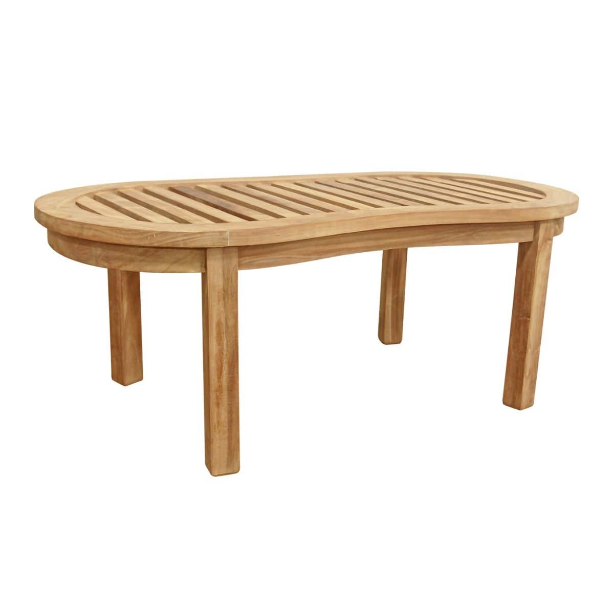 Timber Salontafel Kidney Naturel 120 x 45 cm