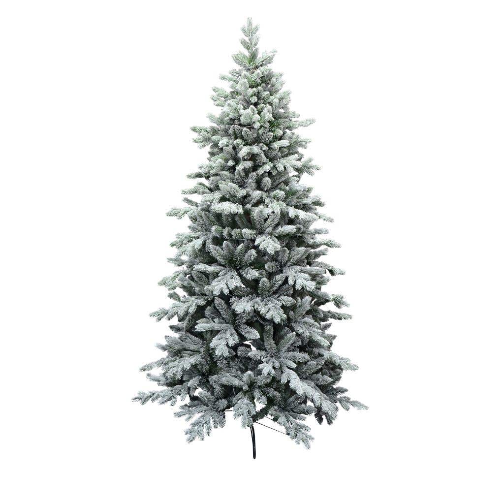 Evergreen kunstkerstboom Janga sneeuw 210 x 134 cm