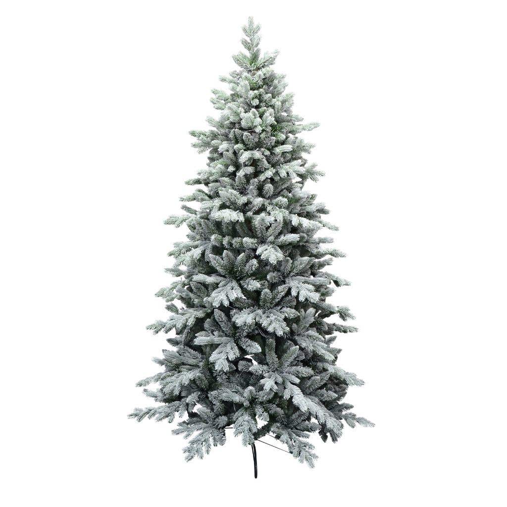 Evergreen kunstkerstboom Janga sneeuw 240 x 154 cm