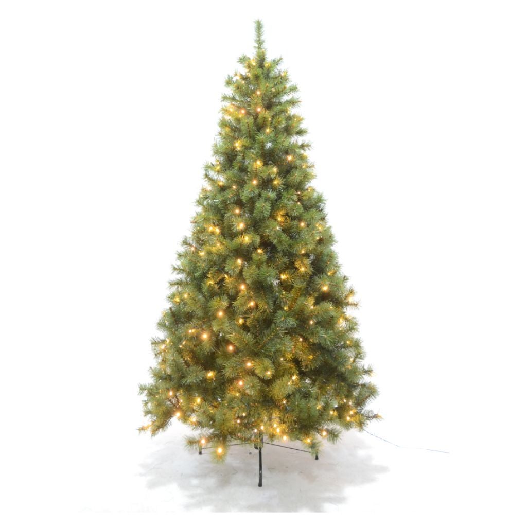 Evergreen kunstkerstboom Everest met verlichting 150 x 86 cm