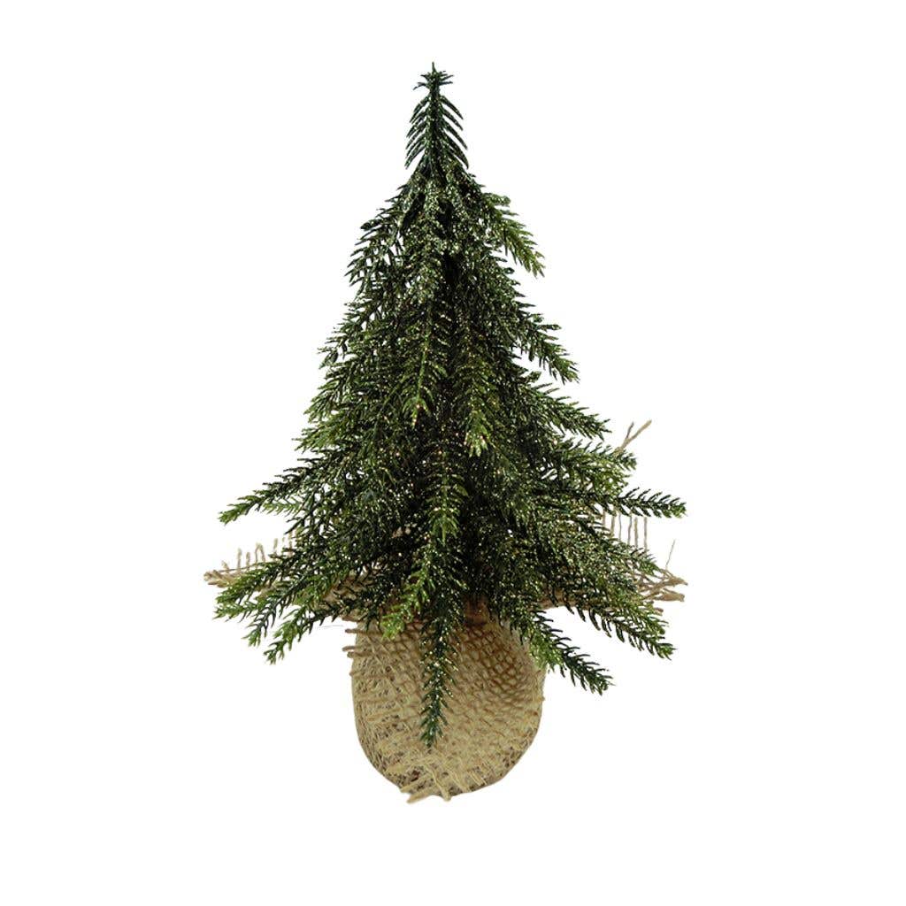 Deco kerstboom gold finish 20 cm