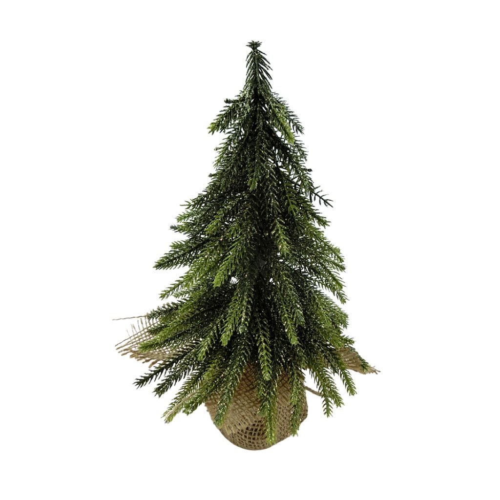 Deco kerstboom gold finish 27 cm