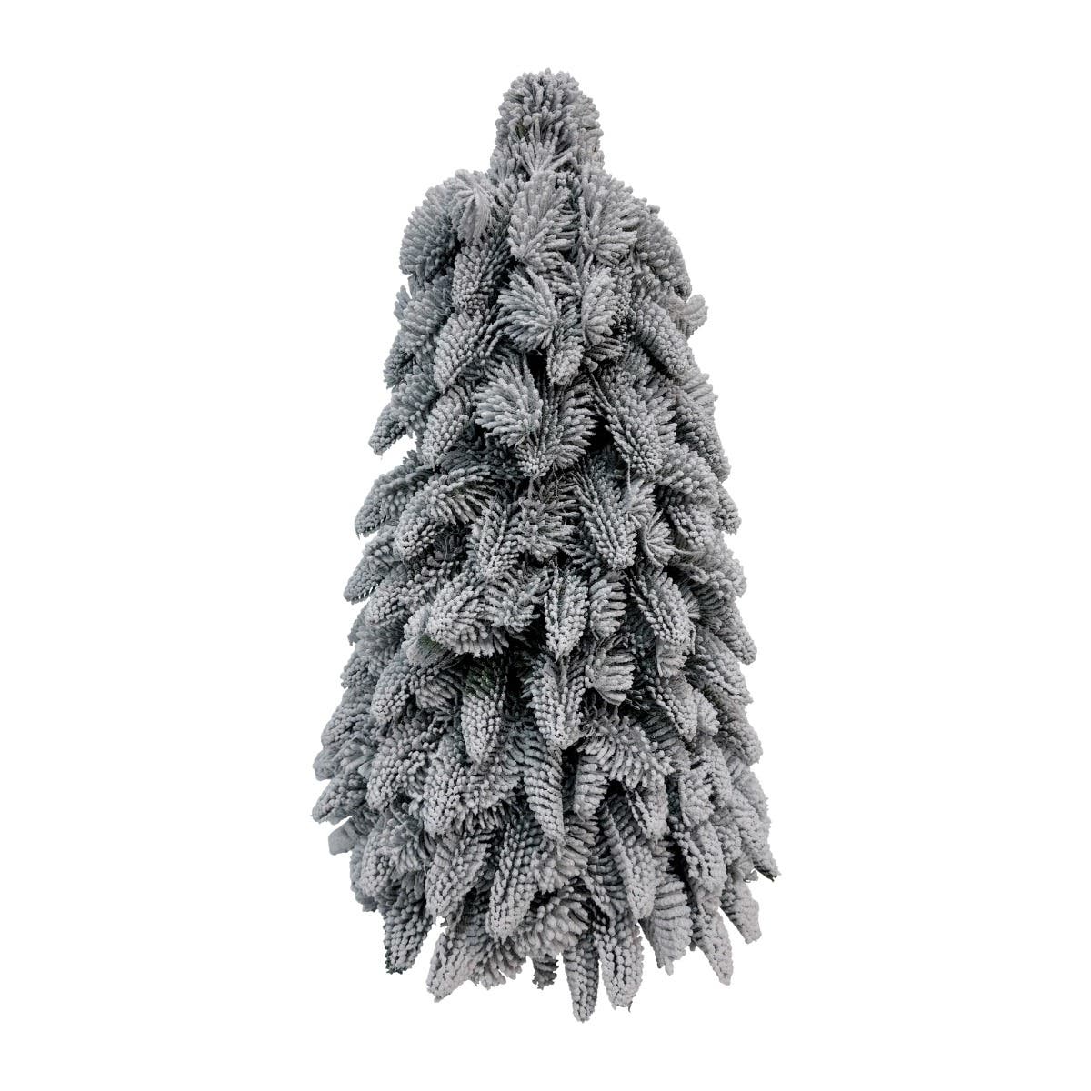 Evergreen Kunstkerstboom Nobilis met Houten Voet Sneeuw 60 x 55 cm