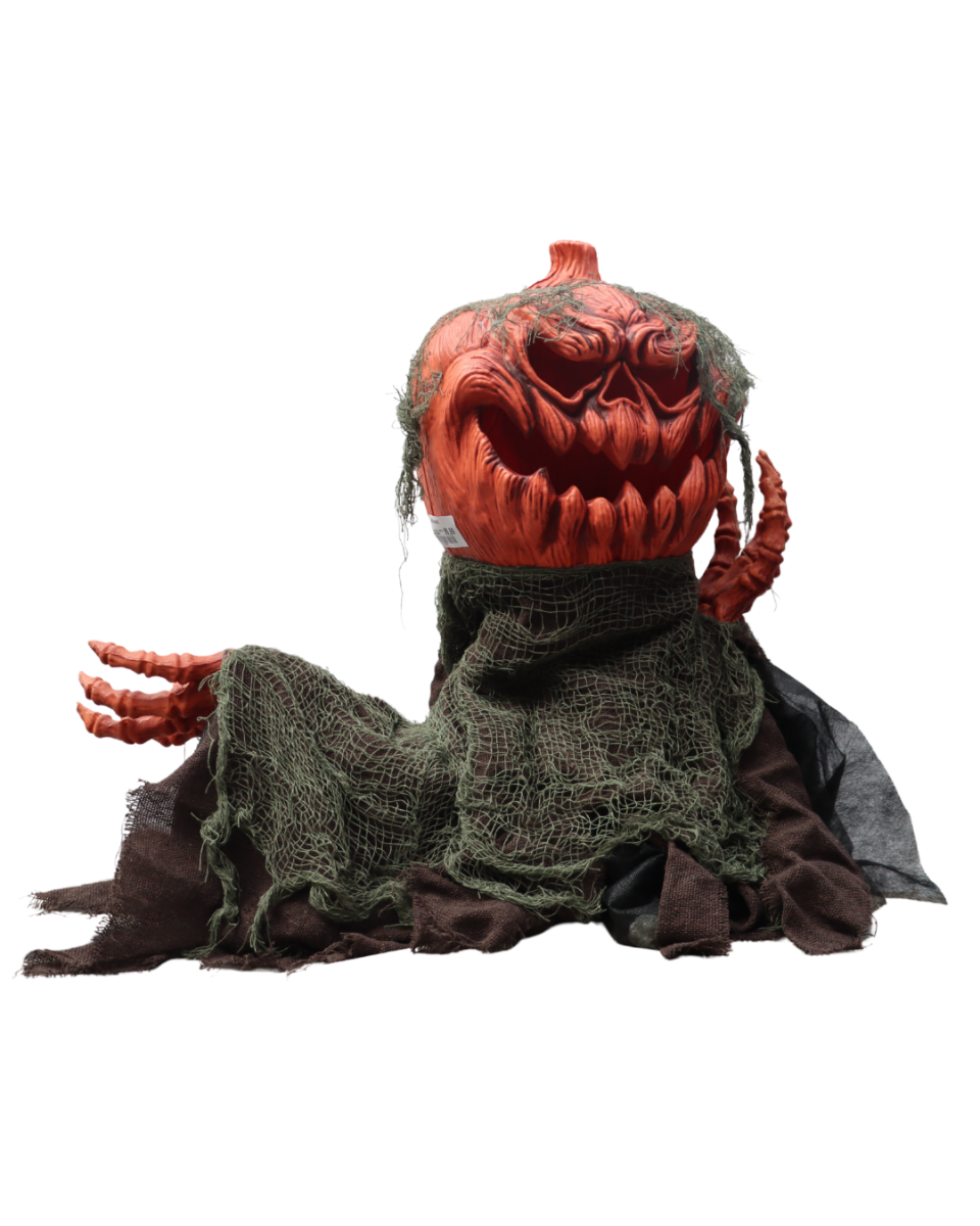 Bewegende pompoen animatiepop