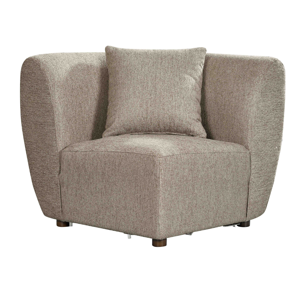 24Seven Modulaire Bank Braga - Hoek Beige 94 x 94 x 76,5 cm