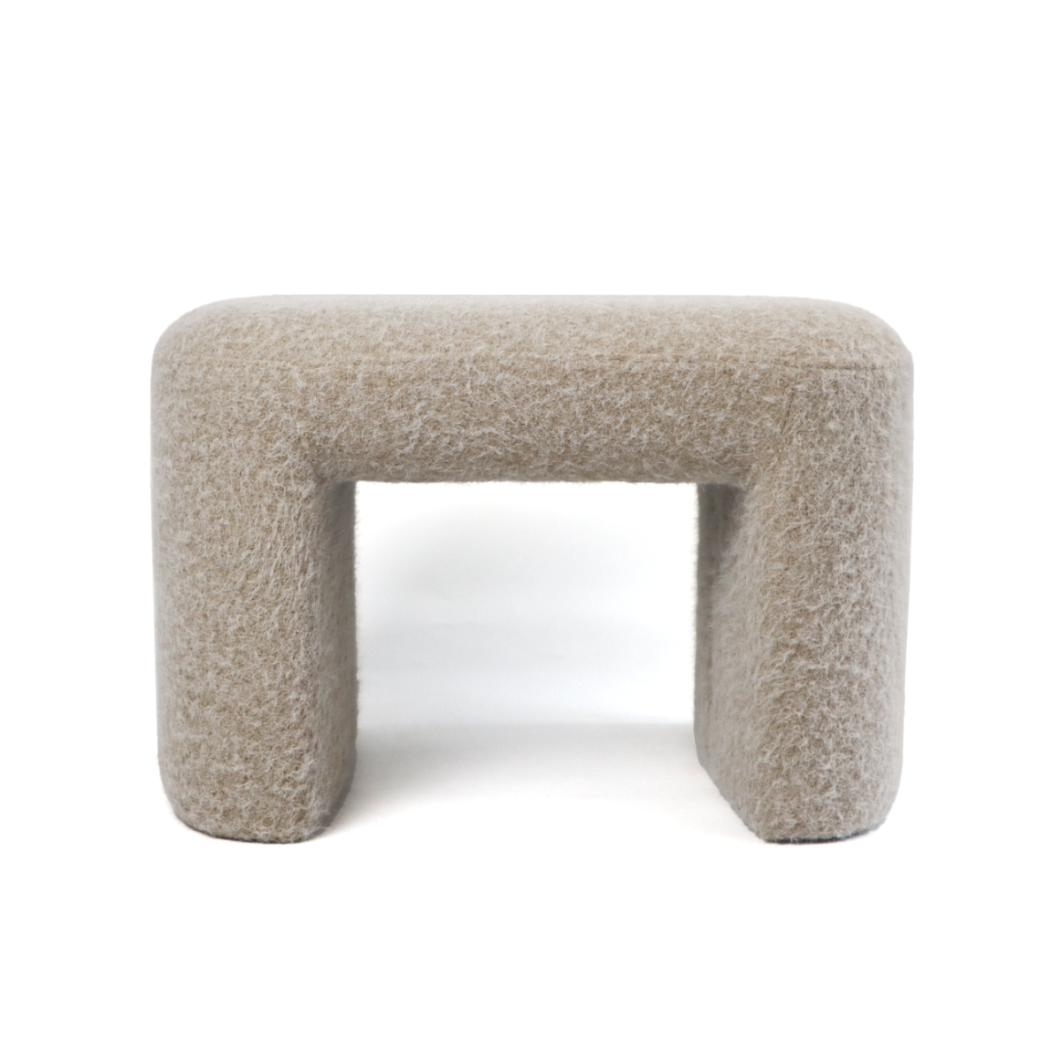 24Seven Voetenbank Lima zand 60 x 41 x 41 cm