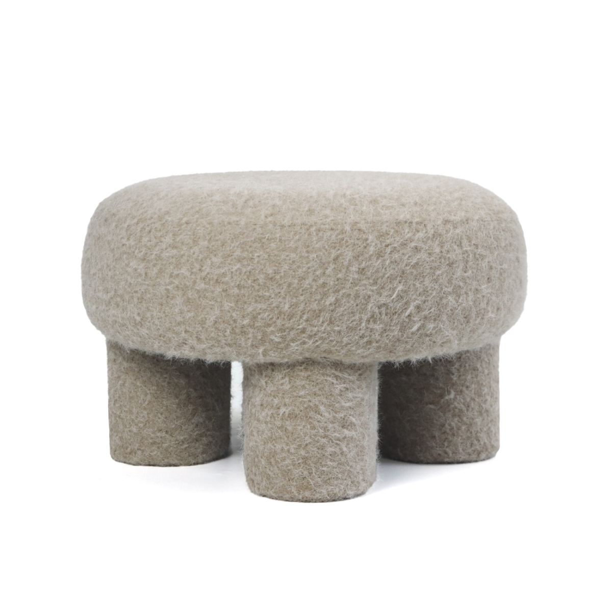 24Seven Poef Lima zand 50 x 33 cm