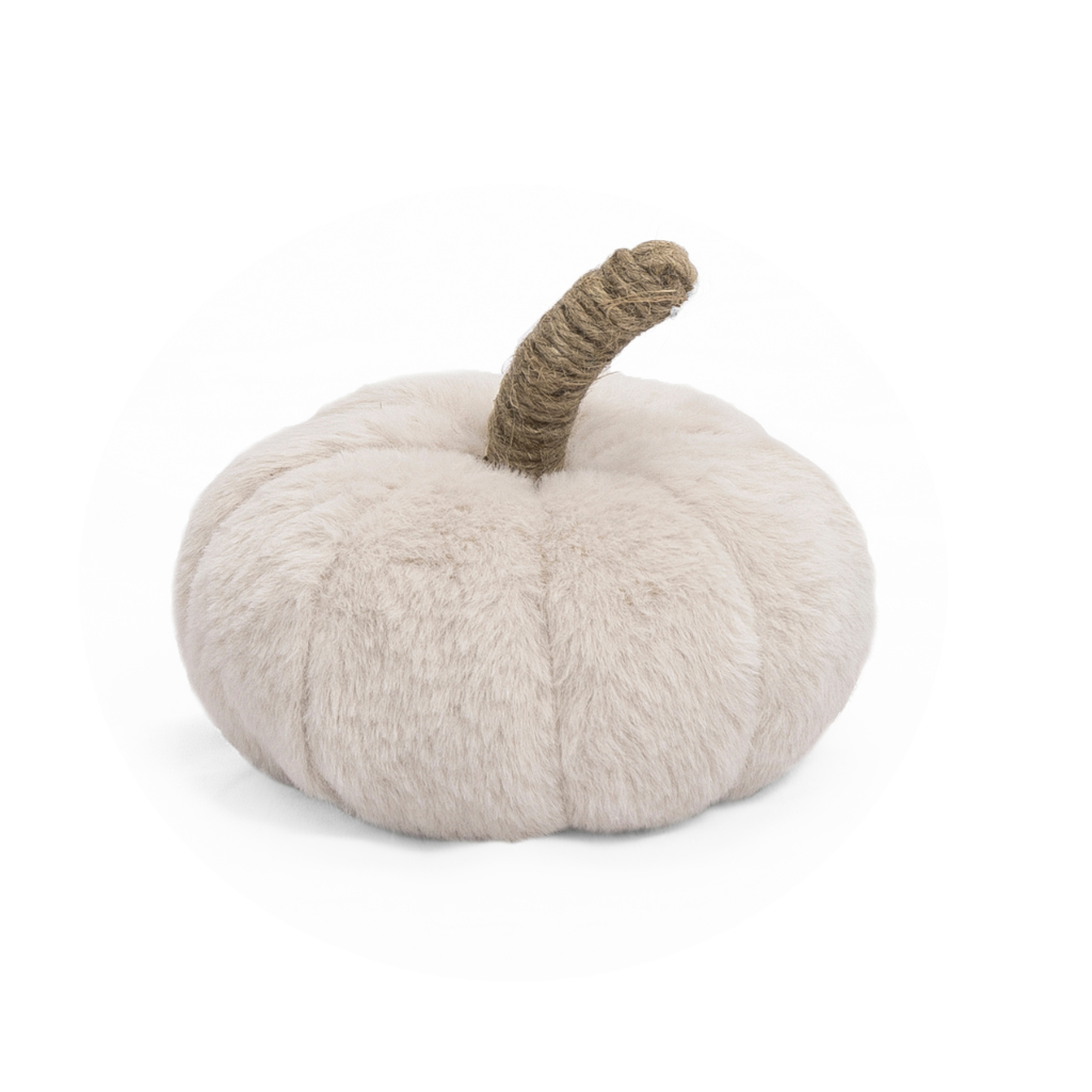 Kussen Pompoen khaki 15 x 16 cm