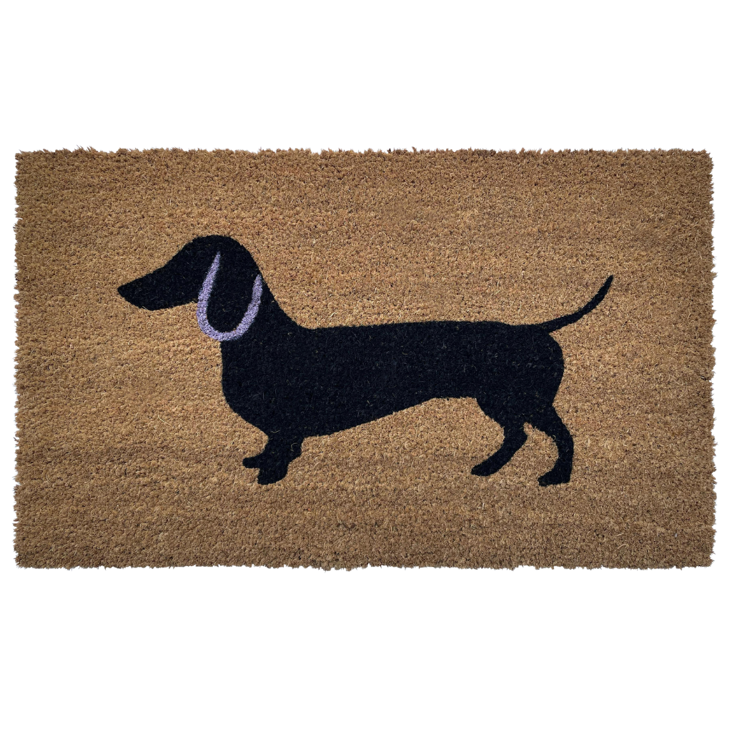 Deurmat kokos Teckel 45 x 75 cm