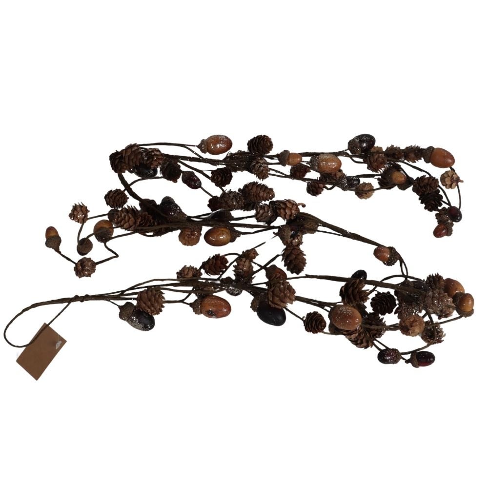 Guirlande herfst eikels 138 cm