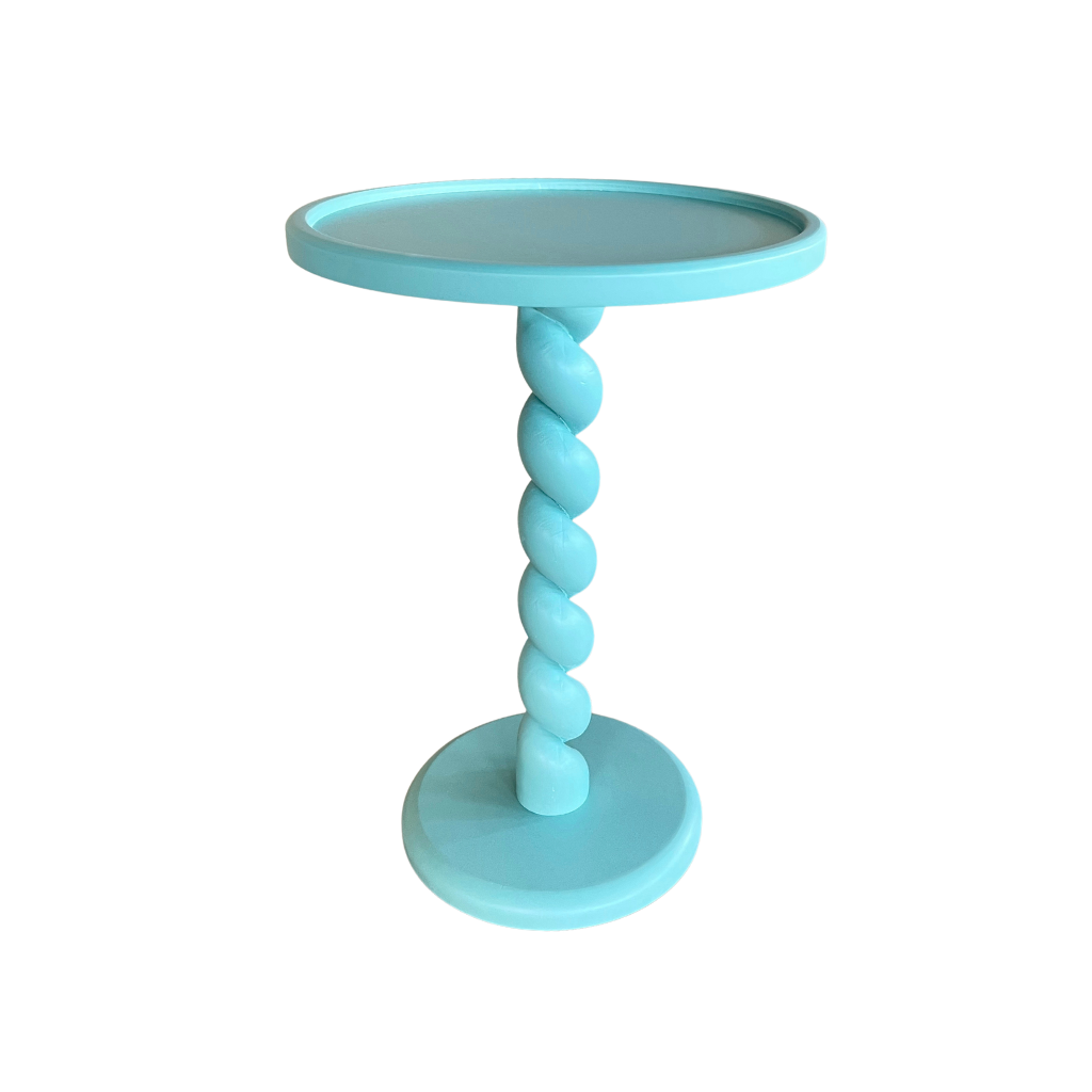 Bijzettafel Twist sage green 35 x 50 cm