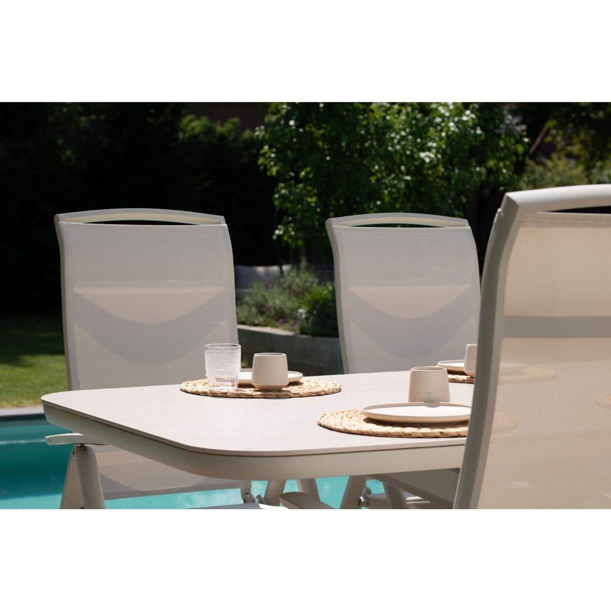 Royal Seasons Diningset 6-zits La Palma Zand
