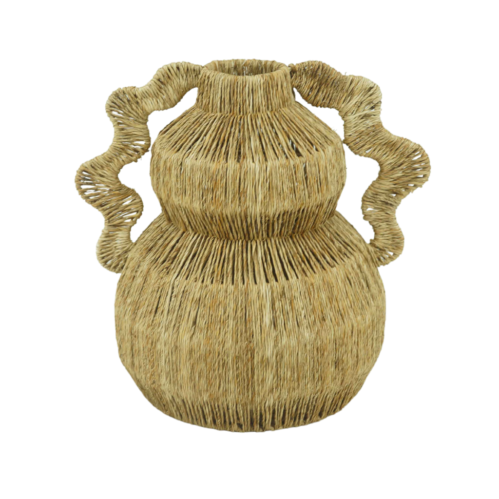 De Bosrand Vaas jute 22 x 32 cm