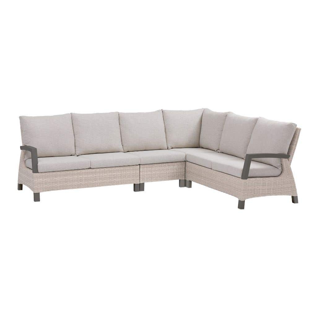 Royal Seasons Hoeklounge 6-zits Marseille Beige 279 x 219 x 88 cm