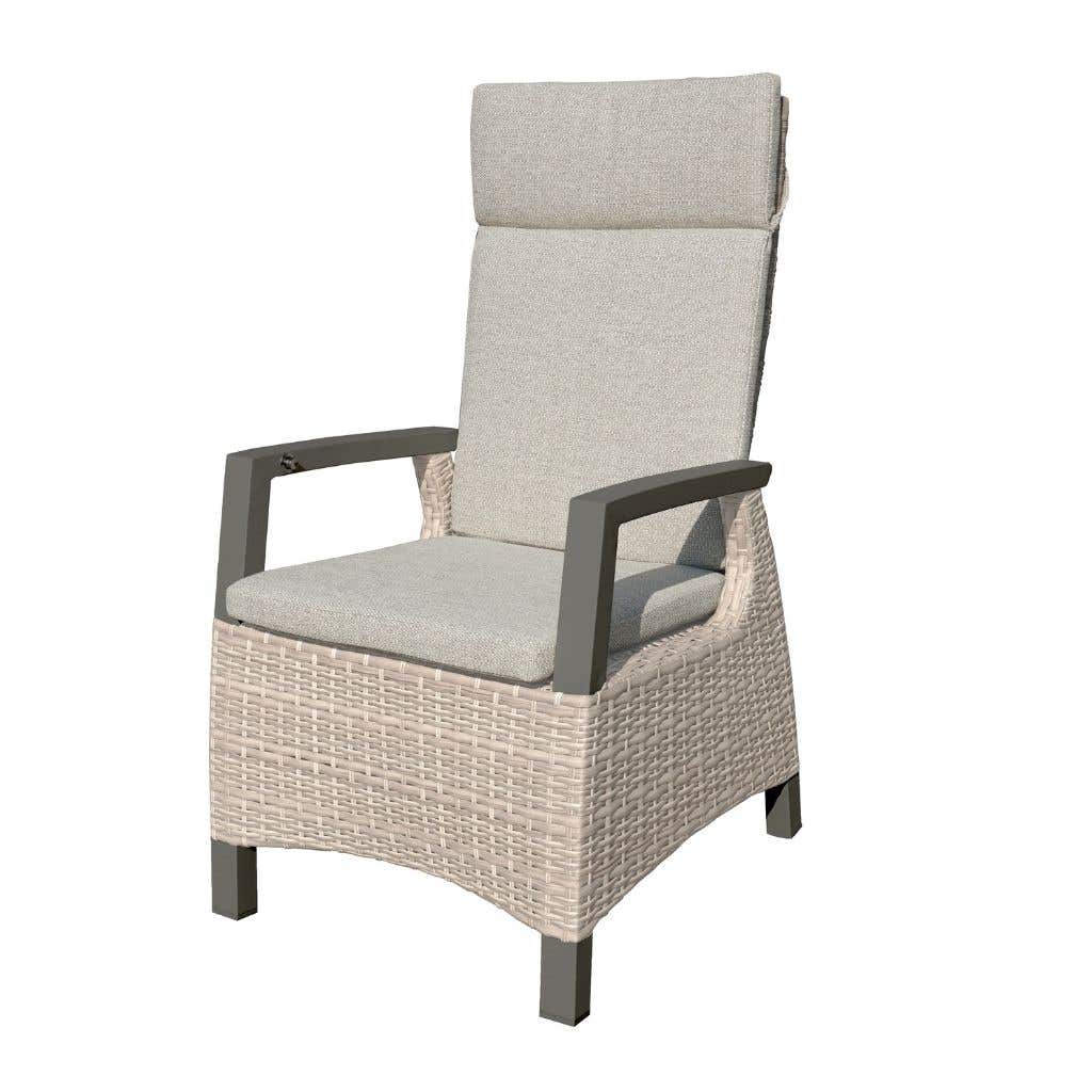 Royal Seasons Fauteuil Costa Beige 62 x 76 x 109 cm