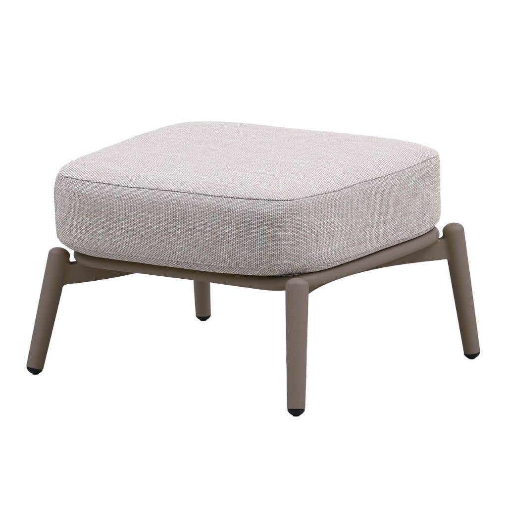 Royal Seasons Hocker Bari Espresso 64 x 56 x 40.5 cm