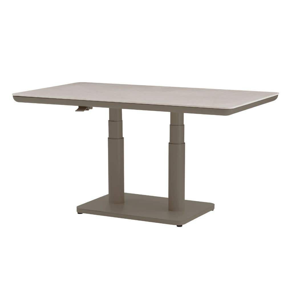 Royal Seasons Tafel Verstelbaar Jura Espresso 140 x 85 x 49/72 cm