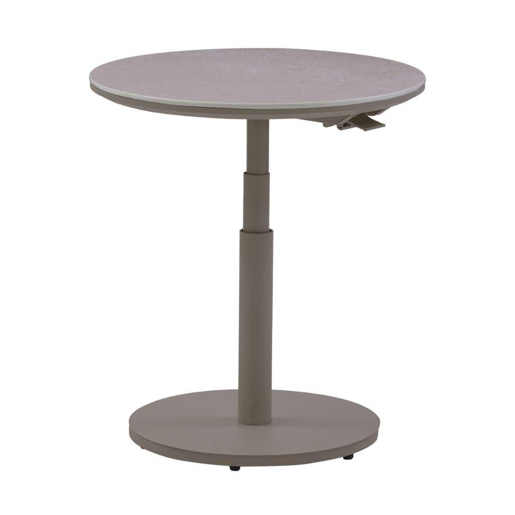 Royal Seasons Bijzettafel Verstelbaar Jura Espresso 60 x 45/66 cm