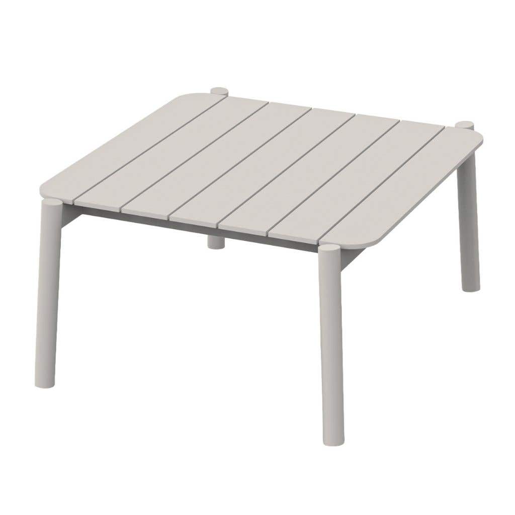 Royal Seasons Salontafel Doha Aluminium Zand 70 x 70 x 38 cm