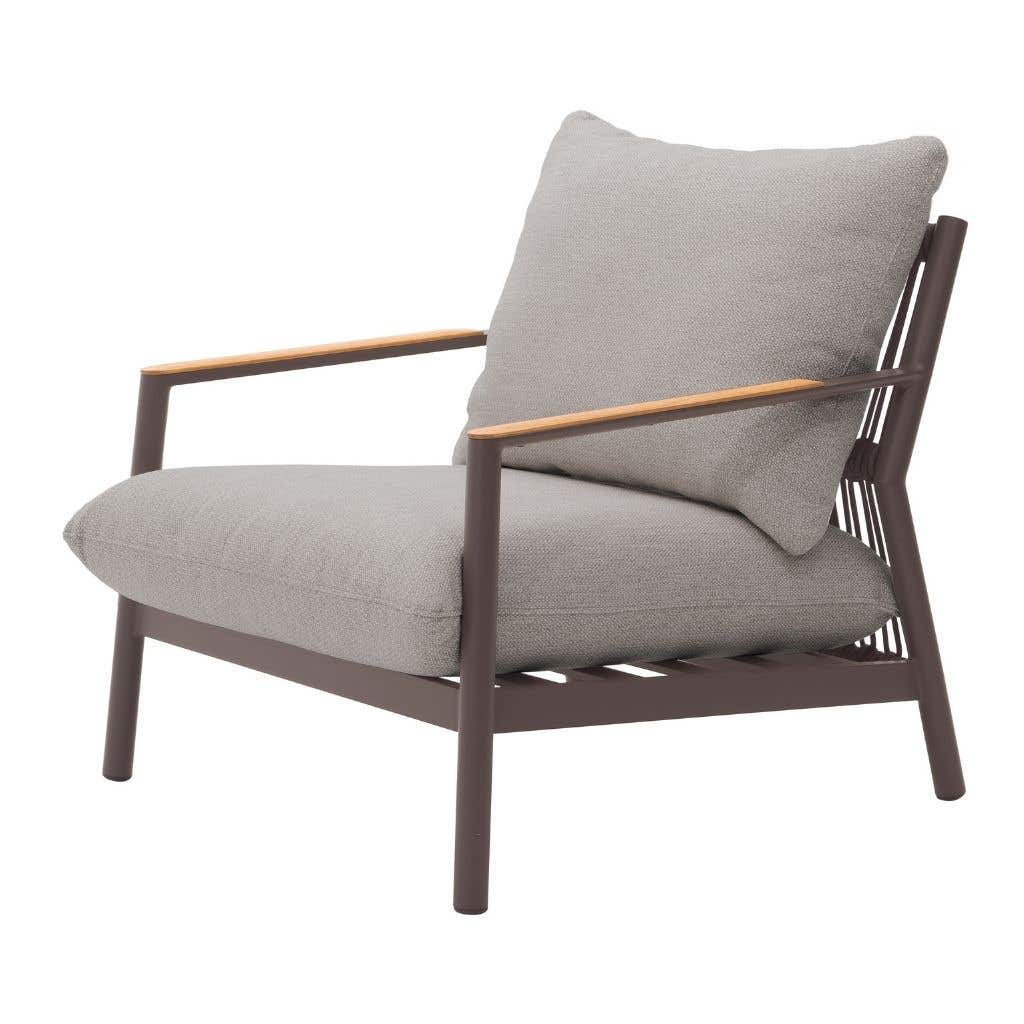 Royal Seasons Fauteuil Las Palmas Espresso 80 x 86 x 75 cm