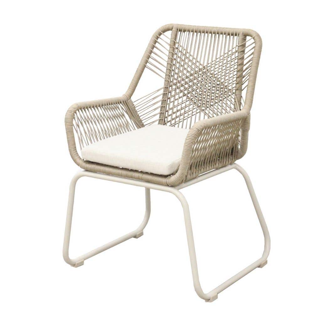 Ease Up Eettafelstoel Napoli Zand 60 x 64 x 89 cm