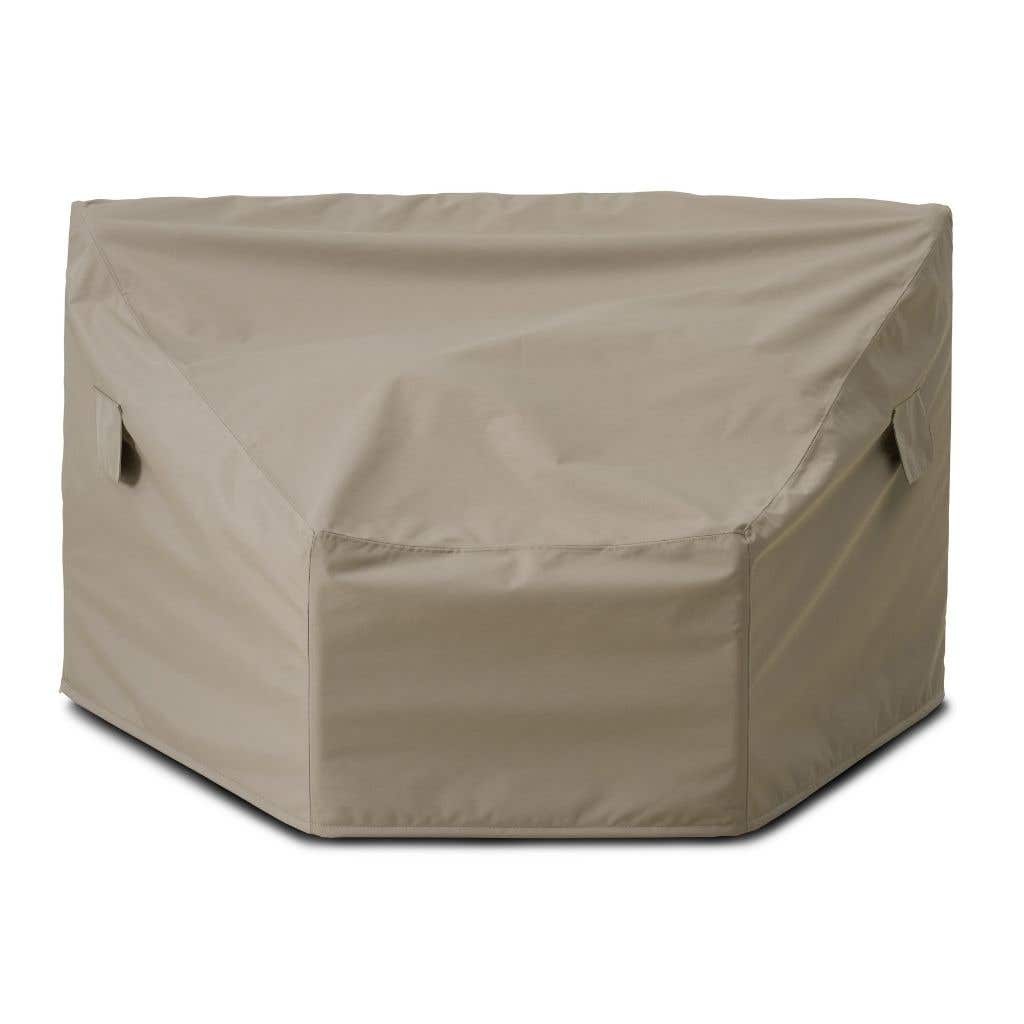 Royal Seasons Beschermhoes Hoekstuk Siësta Beige 135 x 97 x 74 cm