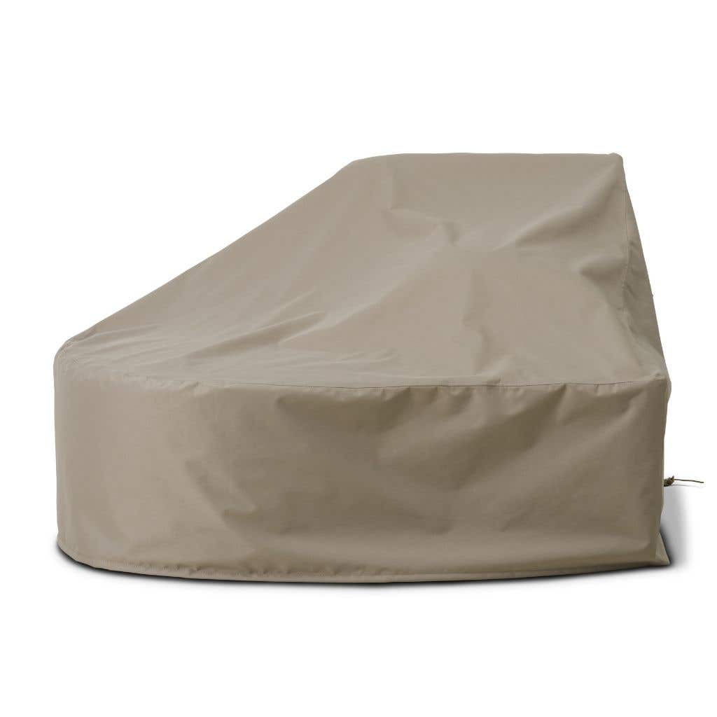 Royal Seasons Beschermhoes Chaise Longue 1-zits Siësta Beige 120 x 100 x 74 cm