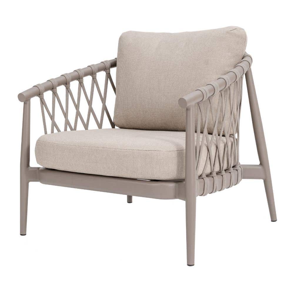 Royal Seasons Fauteuil Panama Espresso 81 x 78 x 72 cm