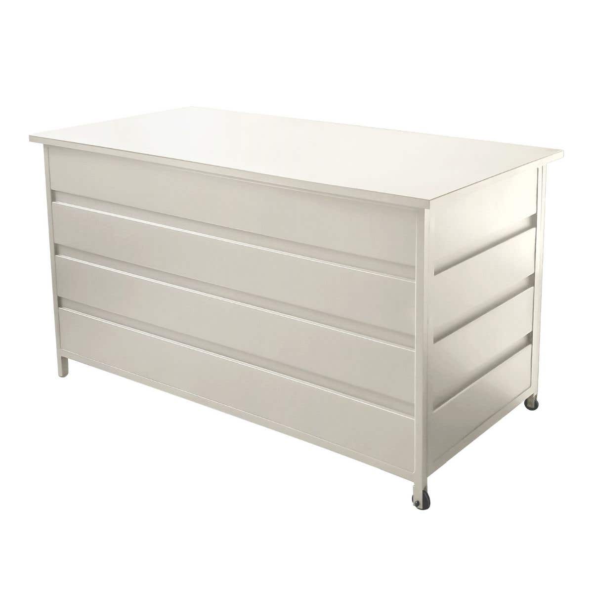 Royal Seasons Opbergbox Aluminium Milton Zand 130 x 60 x 75 cm