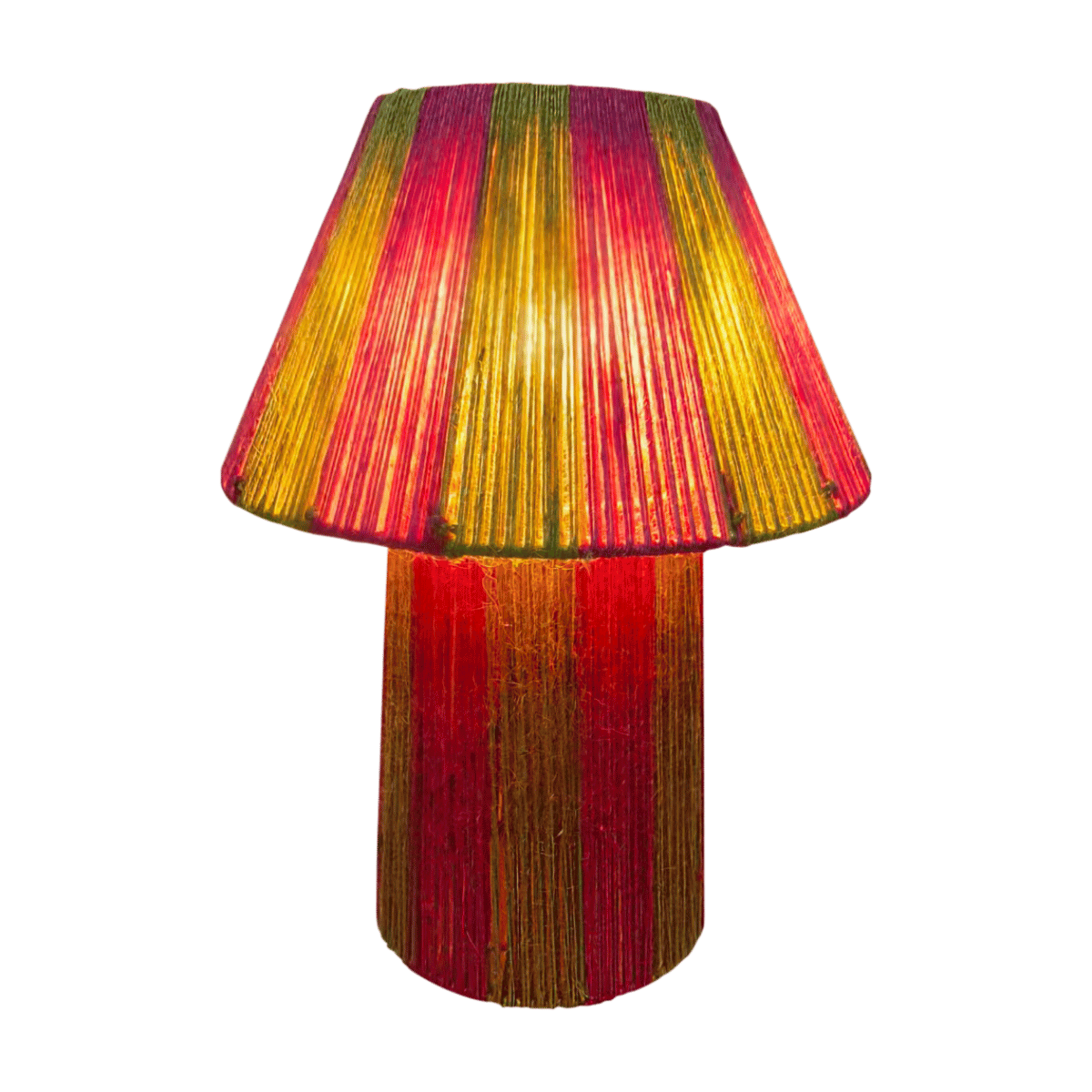 De Bosrand Lantaarn Naturel Roze 28 x 36 cm