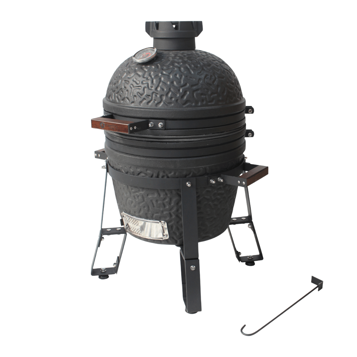 Maestro Kamado-barbecue Compact Complete Zwart