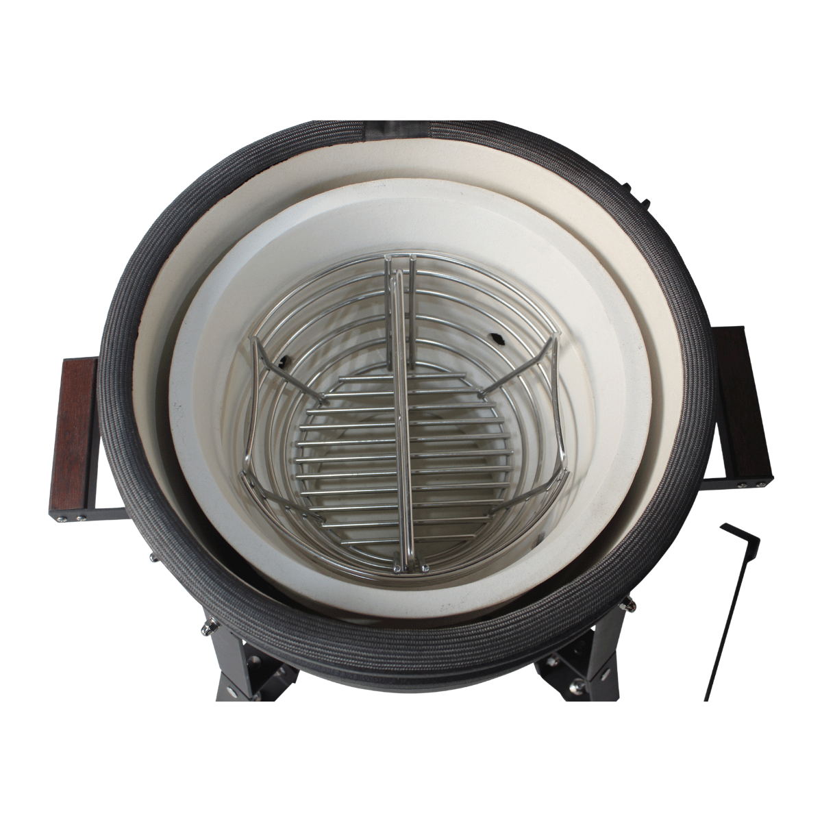 Maestro Kamado-barbecue Compact Complete Zwart