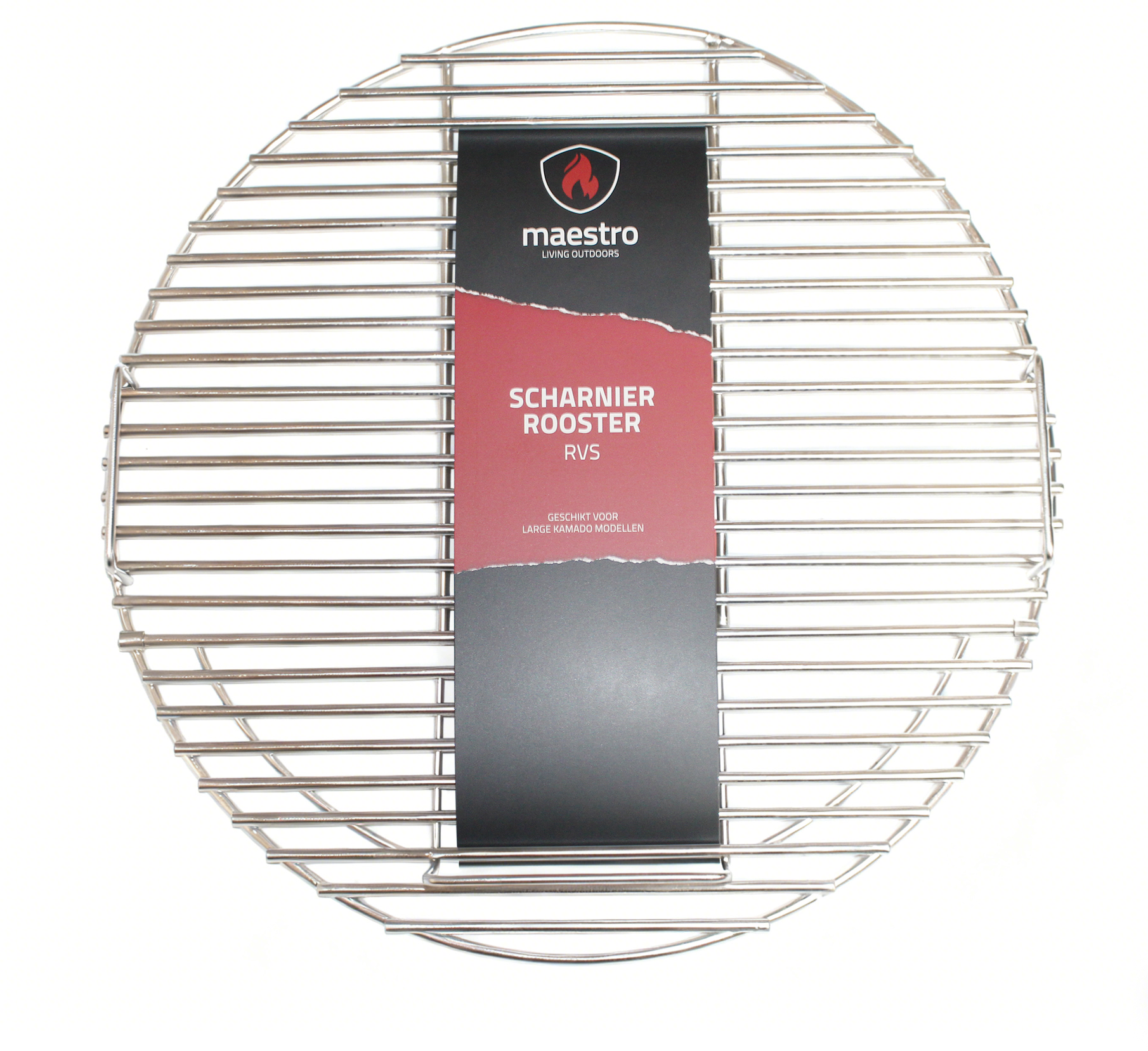 Maestro Scharnierrooster RVS Large