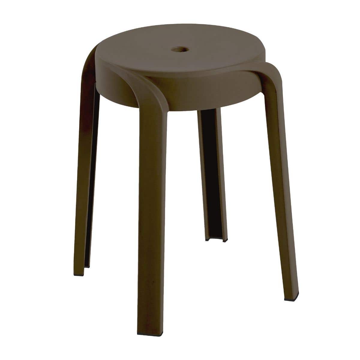 Ease Up Tuinkruk Kunststof Wave Espresso 43 x 43 x 45 cm