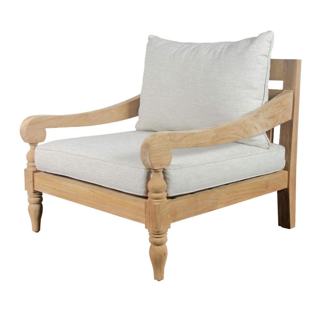 Timber Loungestoel Cambridge met Luxe Kussens
