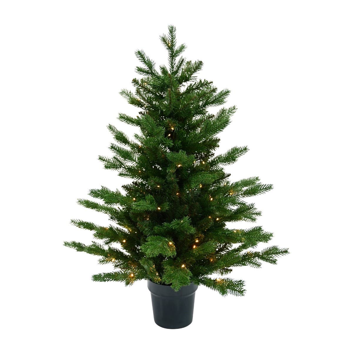 Evergreen Kunstkerstboom Janga Groen met Verlichting 90 x 47 cm