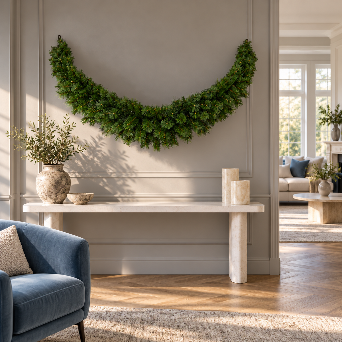 Evergreen Guirlande Everest Groen 180 cm