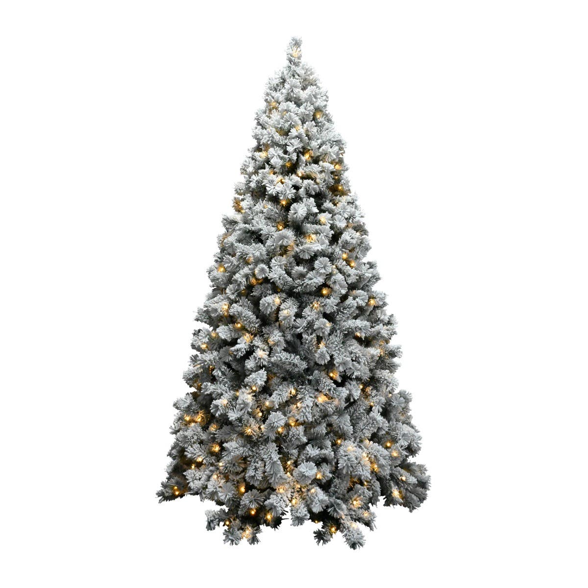 Evergreen Kunstkerstboom Everest Wit met Sneeuw en Verlichting 180 x 101 cm