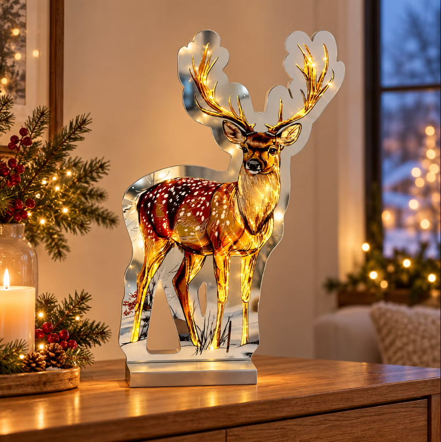 Brightside Verlicht Kerstfiguur Hert 55 x 84 cm