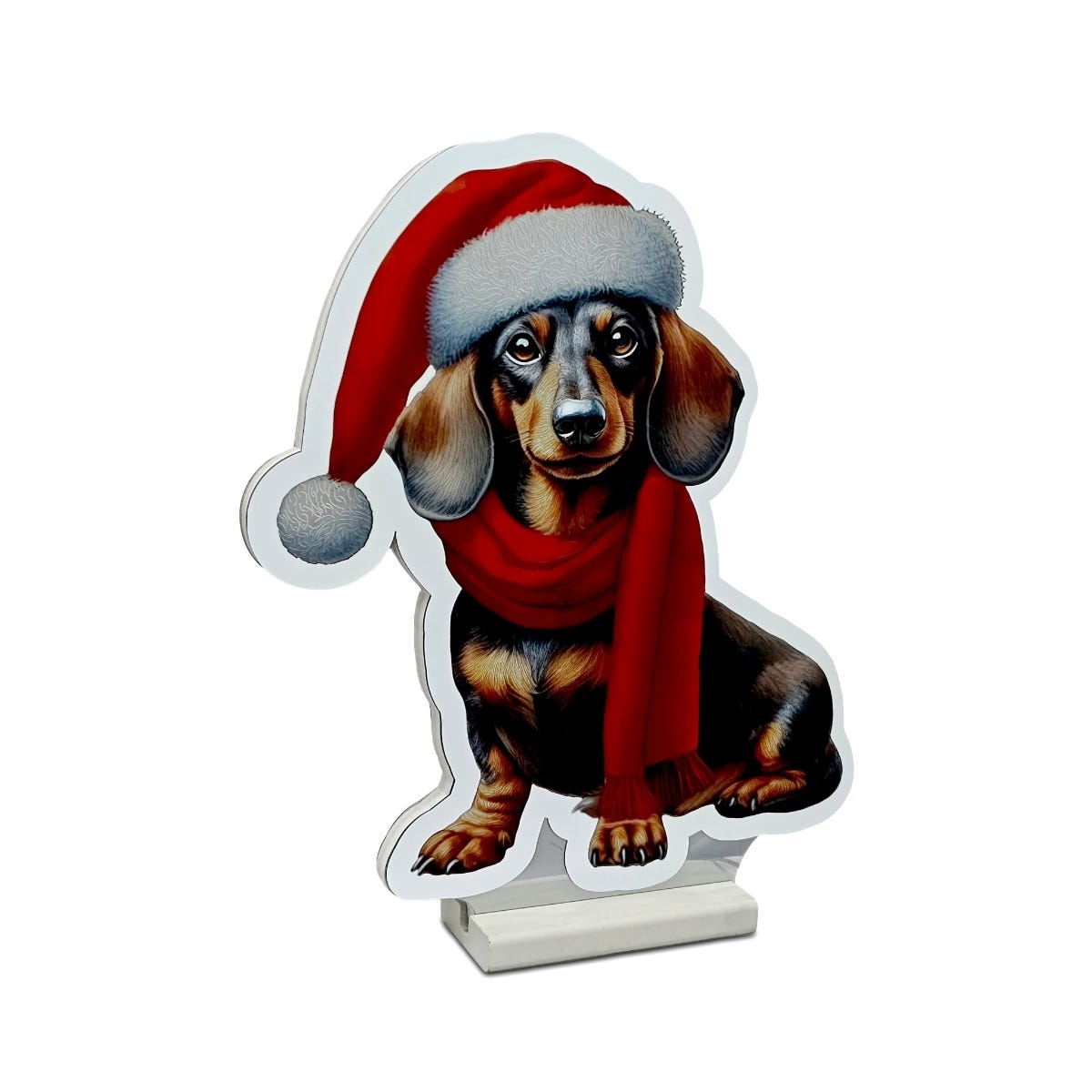 Brightside Verlicht Kerstfiguur Teckel 34 x 39 cm