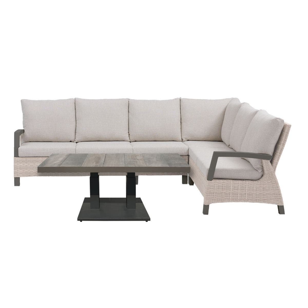 Royal Seasons Hoek-loungeset 6-zits Marseille Beige