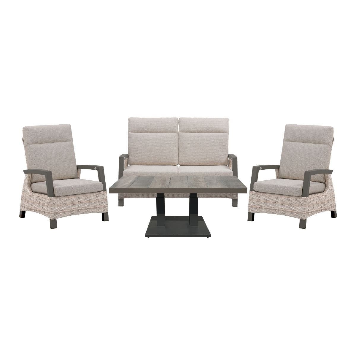 Royal Seasons Stoel-bank Loungeset 5-zits Marseille Beige