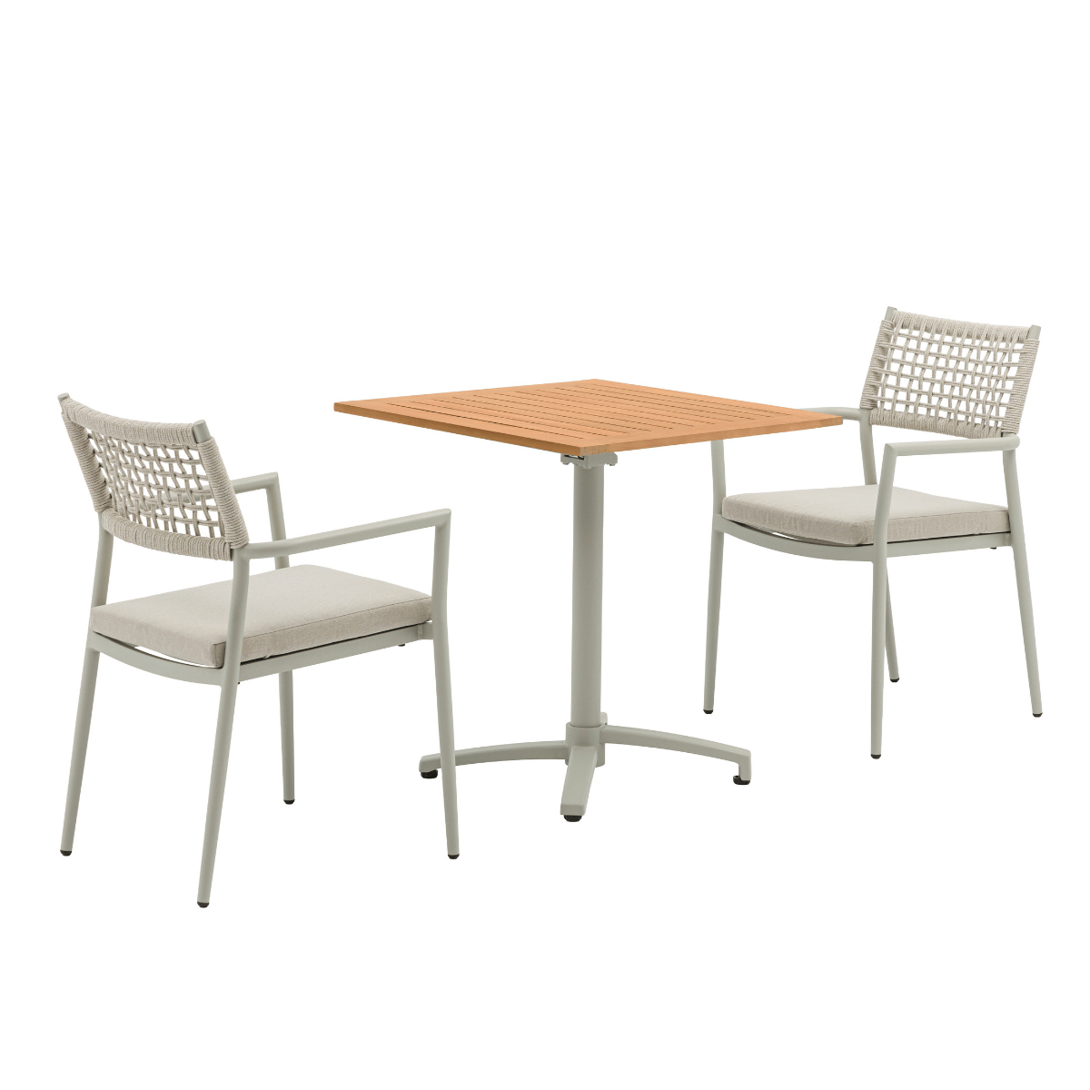 Ease Up Bistroset 2-zits Liv Teak Zand