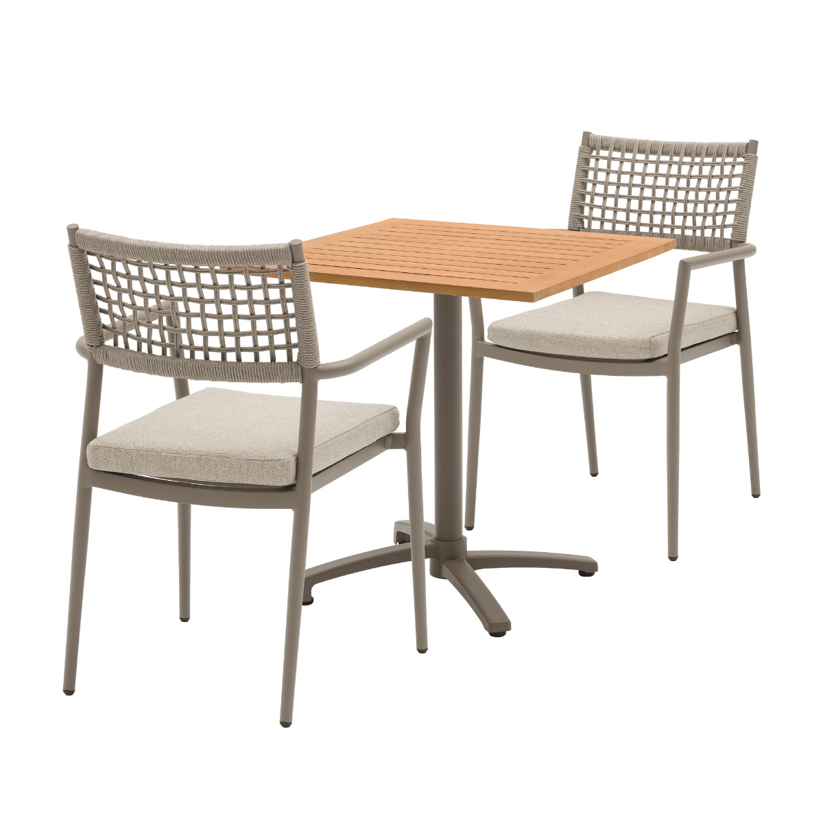 Ease Up Bistroset 2-zits Liv Teak Espresso