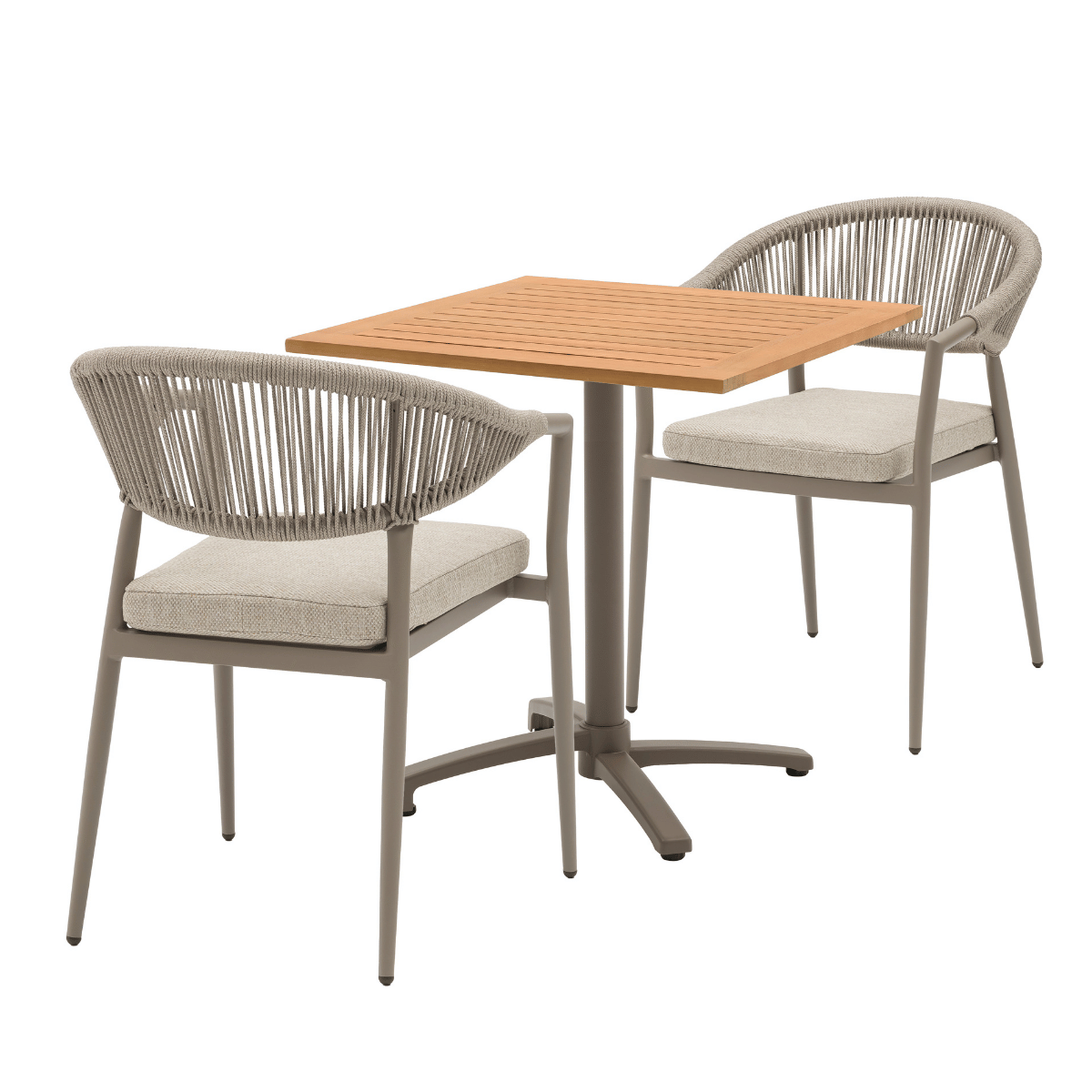 Ease Up Bistroset 2-zits Bo Teak Espresso