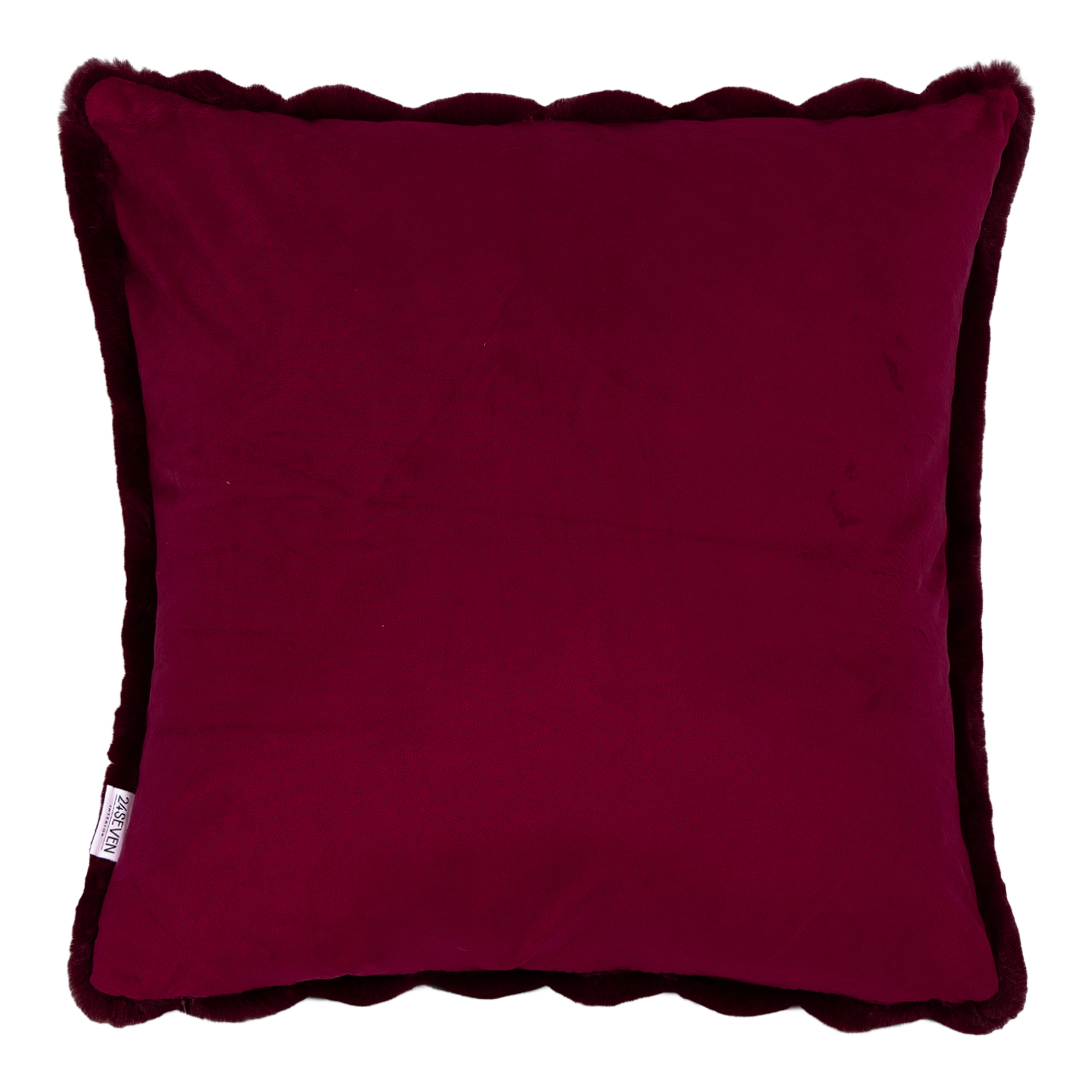24Seven Kussen Lou Merlot 60 x 60 cm