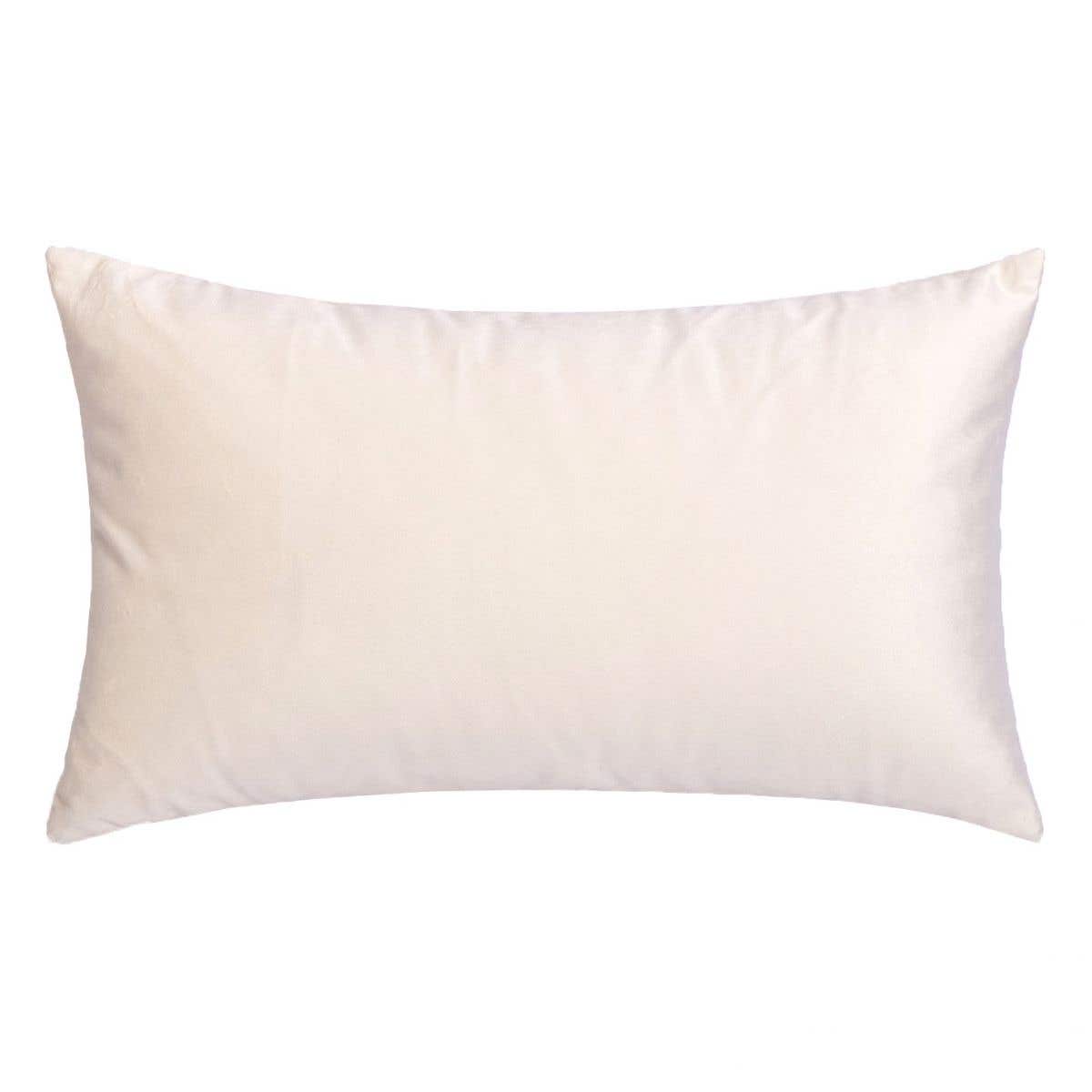 De Bosrand Kussen Slee Wit 30 x 50 cm