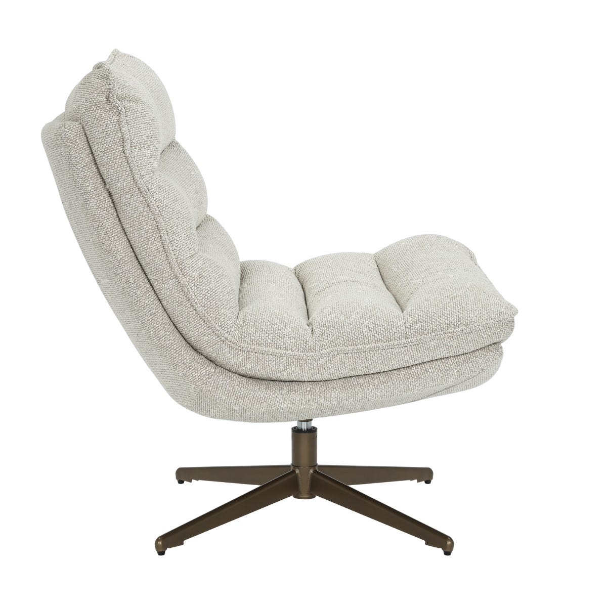24Seven Loungestoel Miro Beige 75 x 86 x 87