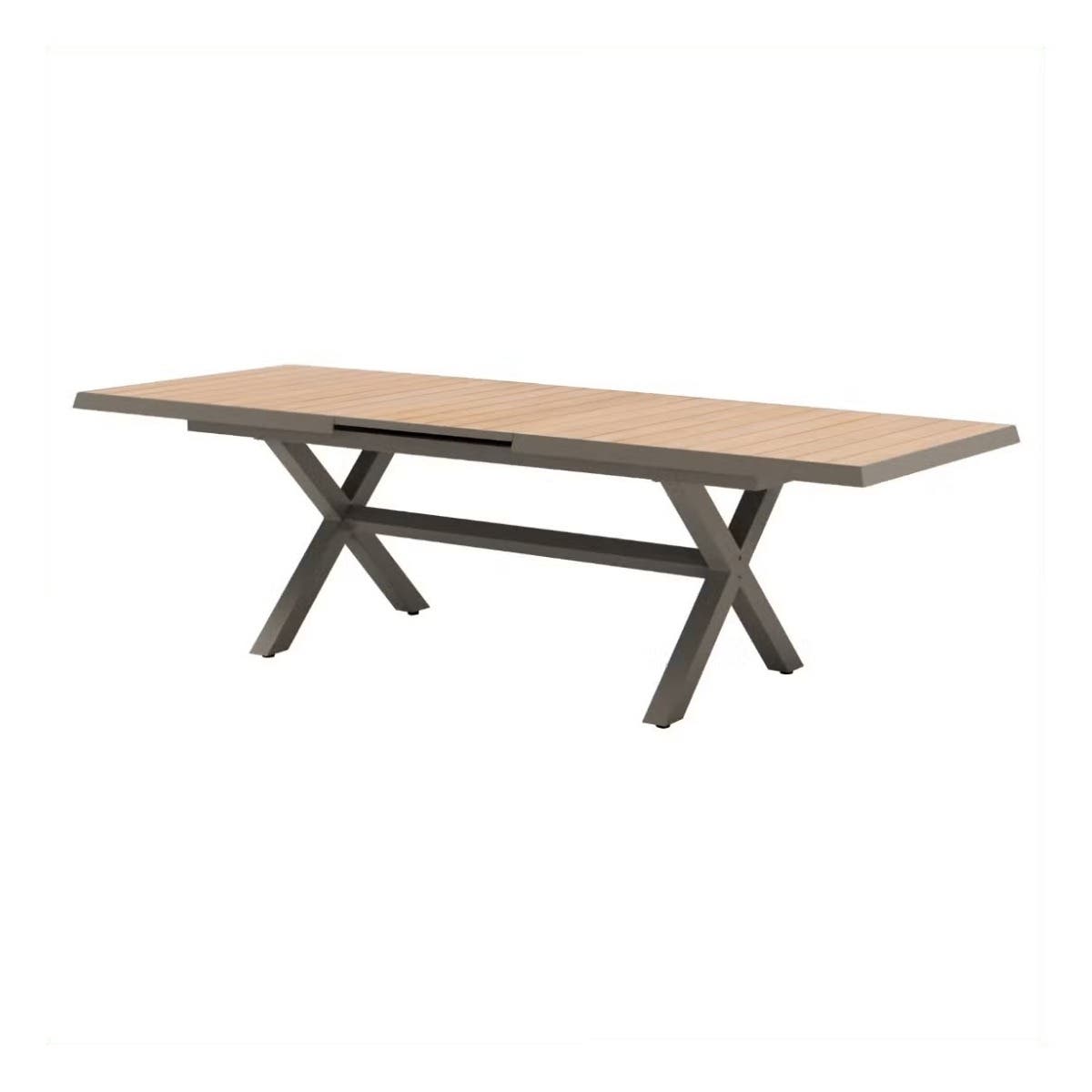 Royal Seasons Diningset 8-zits Liv Uitschuifbaar Espresso