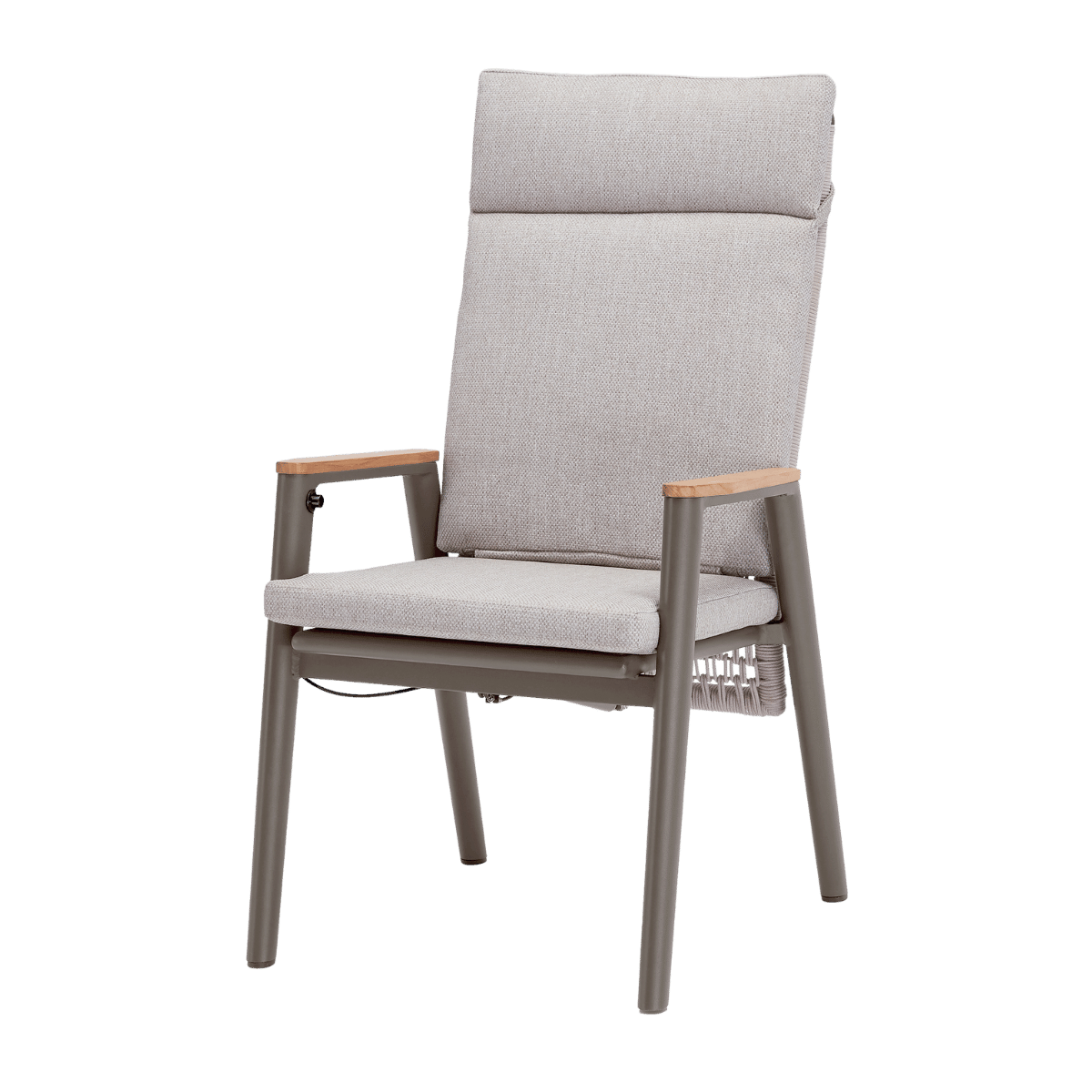 Royal Seasons Diningset 8-zits Portland Hoog Uitschuifbaar Espresso
